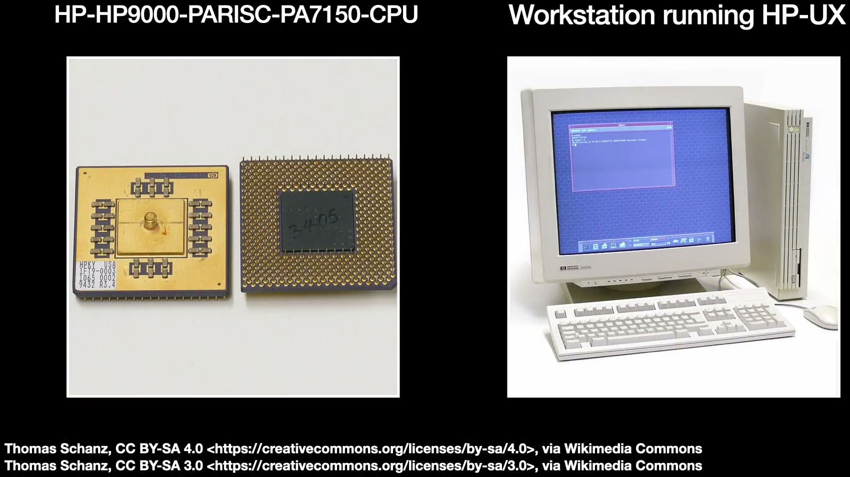 惠普 PA-RISC 处理器与 HP-UX 工作站